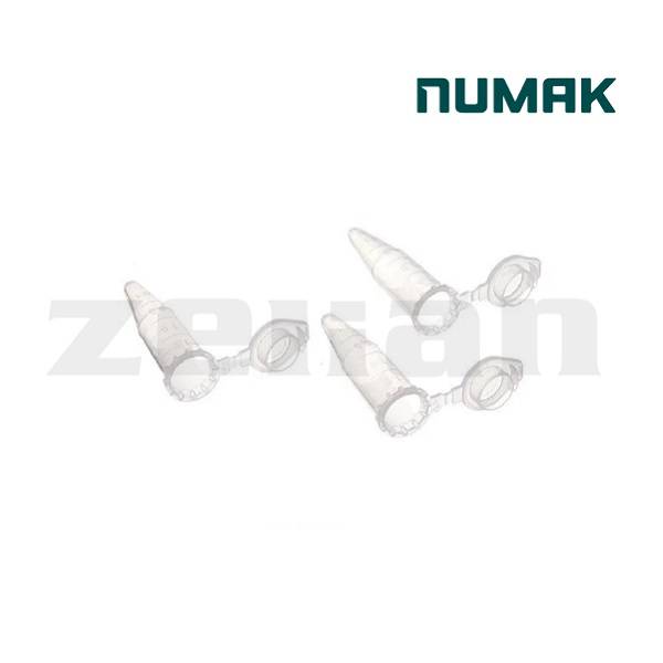 Microtubo graduado tipo eppendorf de 1,5 ml. Marca Cral  x 500 unidades.