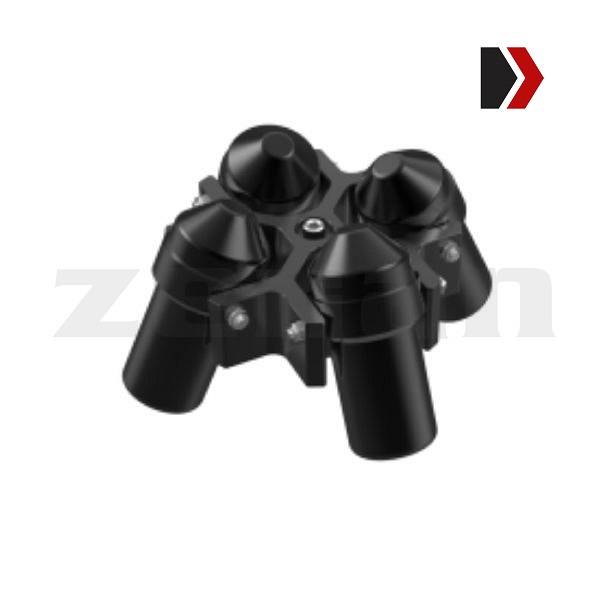 Rotor oscilante con tapa de bioseguridad para 4 tubos de 100 ml para centrífugas Wende Versa/ Versa R, Marca Dauerhaft, Modelo UC-156