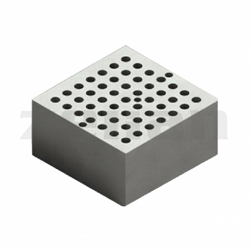 Bloque para baño seco y concentrador de nitrógeno de 49 tubos de Ø 7.9 mm (0,5 ml). Marca: Allsheng, modelo BK-16