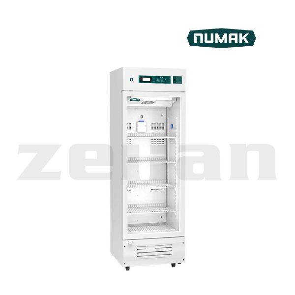 Refrigerador para laboratorio y medicamentos  con capacidad para 368L. Marca Numak, Modelo NLR-368