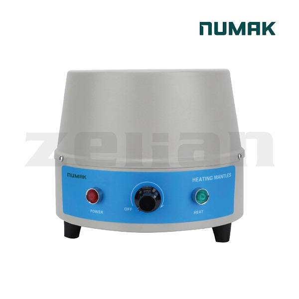 Manto calefactor MCR (98 IB) para baln de 250 ml. Medidas aproximadas 220 x 165 mm. Marca Numak