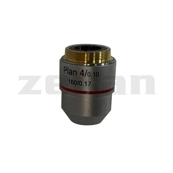Objetivo 4x Acromático. Marca Numak
