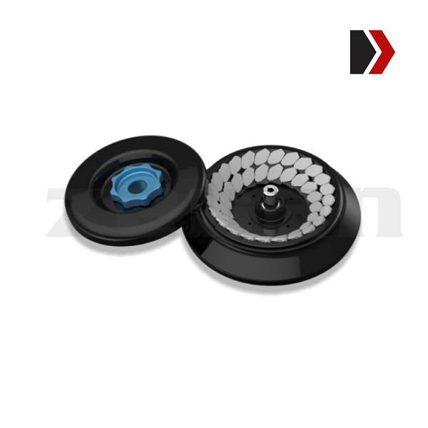 Rotor angular con tapa para 44 tubos de 1.5/2 ml para centrifugas Wende Versa/ Versa R, Marca Dauerhaft, Modelo UC-700