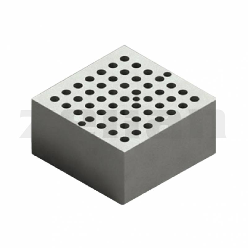 Bloque para baño seco y concentrador de nitrógeno de 49 tubos de Ø 6 mm. Marca: Allsheng, modelo BK-1