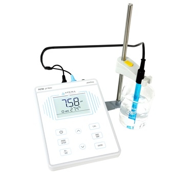 Medidor de pH (pHmetro) de mesa, marca Apera, modelo PH700.