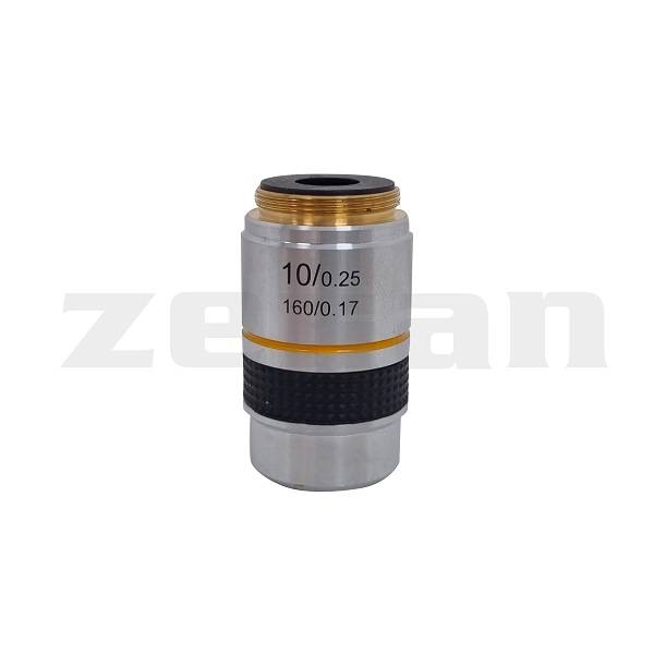 Objetivo 10x Acromático. Marca Numak