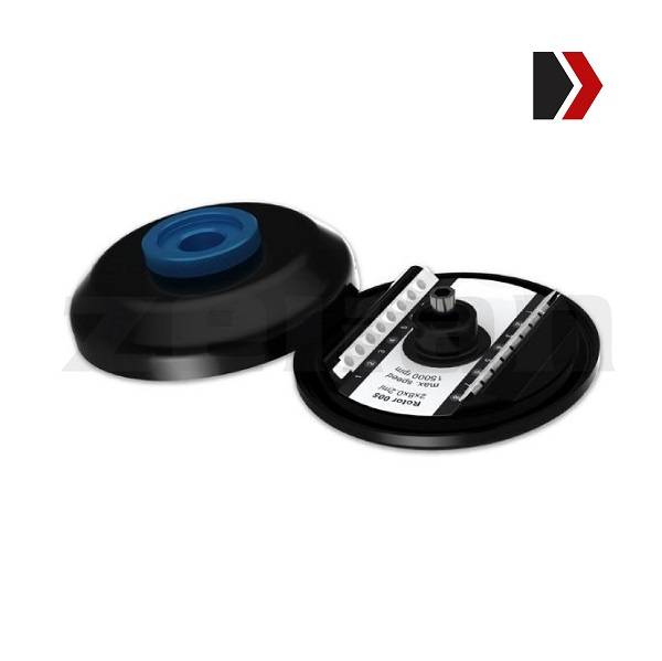 Rotor para tiras de PCR 2x8 , para Centrífuga Wende D-1215K, Marca Dauerhaft, modelo R2x8