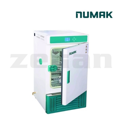 Incubadora refrigerada con control de temperatura inteligente. Marca Numak, modelo  HPI-150L REF