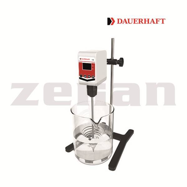 Agitador vertical digital para muestras de baja viscosidad. Marca Dauerhaft, modelo Drehm 10N