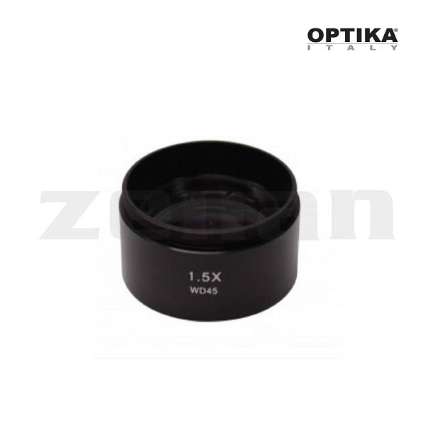 Objetivo de aumento 1.5x para lupas SLX-3. Marca Optika, modelo ST-086.1