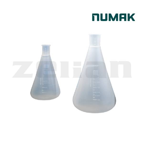Matraz Erlenmeyer de 250 ml en Polipropileno. Marca Deltalab, modelo 191462
