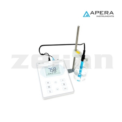 Medidor de pH (pHmetro) de mesa, marca Apera, modelo PH700.
