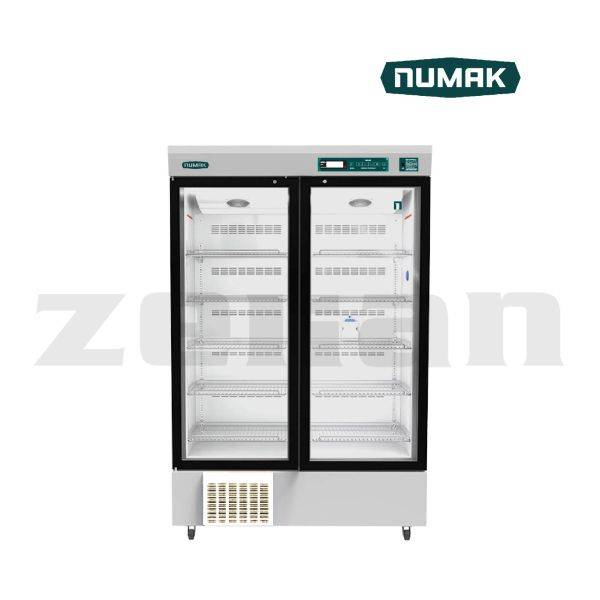 Refrigerador para laboratorio y medicamentos  con capacidad para 628L. Marca Numak, Modelo NLR-628
