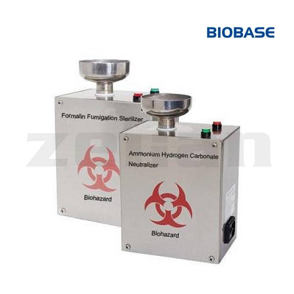 Esterilizador de fumigación con formalina. Marca: Biobase, modelo FX-100