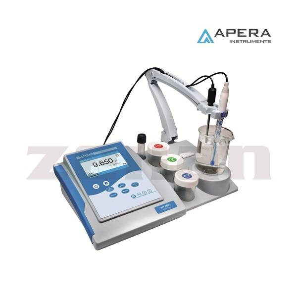 Medidor de pH (pHmetro) de mesa con agitación GMP/GLP. Marca Apera, modelo PH9500