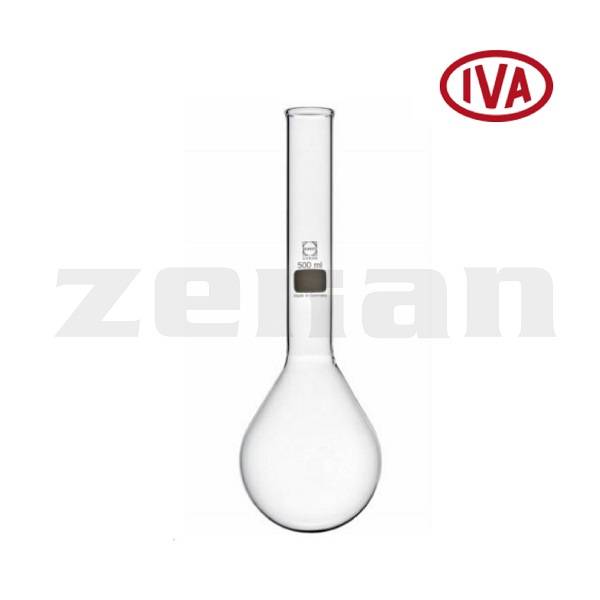 Balón KJELDAHL de boca lisa x 500 ml. Marca IVA, modelo 530204