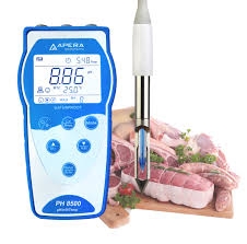 Electrodo de pH para carne  punta de lanza con cuchilla de acero inox. LabSen 763. Marca Apera.
