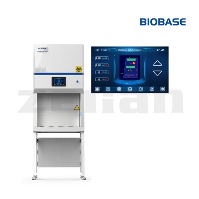 Cabina de seguridad biológica con pantalla táctil de 7 pulgadas Clase II tipo A2. Marca Biobase, modelo 11231 BBC86-PRO. (Mesada de  600 mm)