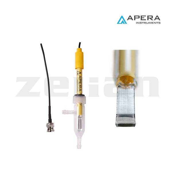 Electrodo de conductividad para agua ultrapura. Rango de 0 a 200 µS /c. Marca Apera, modelo DJS-0.1-C