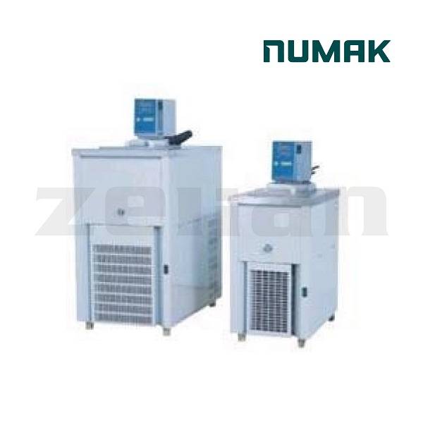 Baño Refrigerado con circulación de agua x ´4.5 L de -20°C a 100°C. Marca Numak.