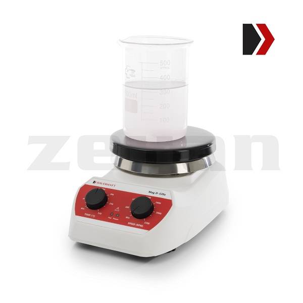 Agitador magn&eacute;tico con calefacción x 10 litros. Marca Dauerhaft, modelo Mag D-320a