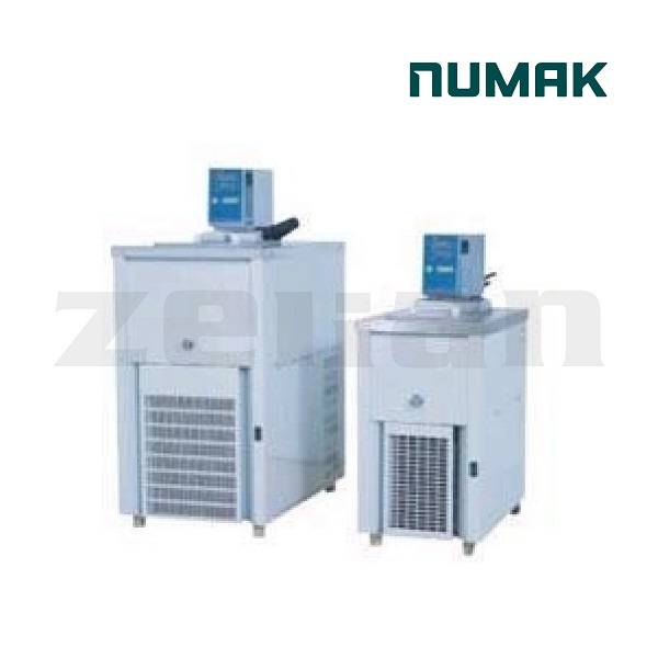 Baño Refrigerado con circulación de agua x 13 L de -10°C a 100°C. Marca Numak.