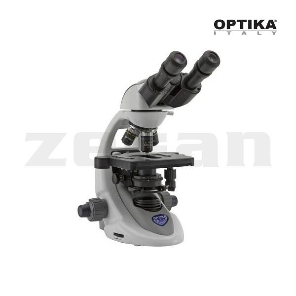 Microscopio binocular con iluminacin X-LED3 blanca, optica plana con correccin al infinito,modelo B-292PLi, marca Optika