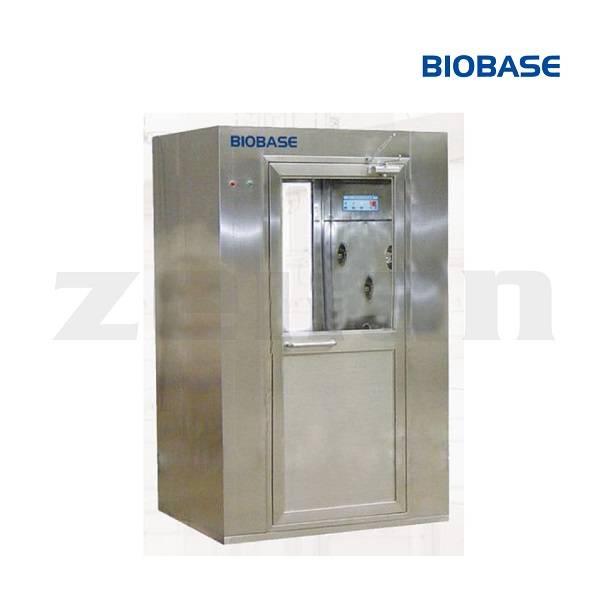 Ducha de aire (Air Shower). Marca Biobase, modelo AS-2P2S. Construida totalmente en Acero Inoxidable