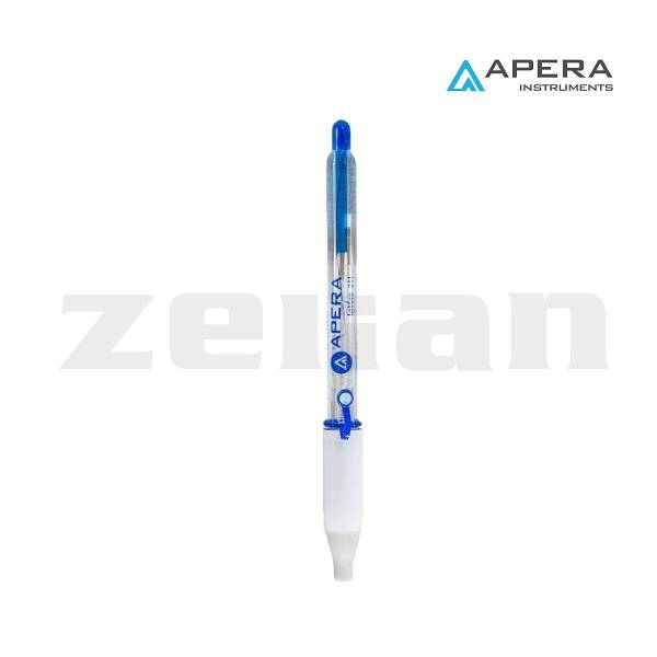 Electrodo de pH para soluciones regulares acuosas compatible con tampn TRIS de combinacin de vidrio LabSen211 , conector BNC.Apera