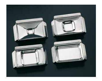 Moldes de metal para histología, 24 mm x 24 mm x 6 mm. Marca Deltalab, modelo 192933