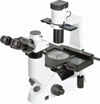 Microscopio Biológico Invertido trinocular con Contraste de Fase. Marca Numak, modelo MIB-100