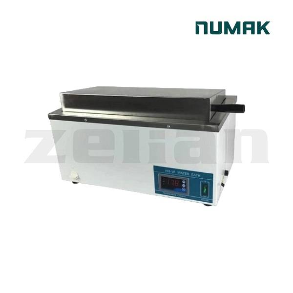 Baño termostático digital con tapa de 32 lts. Marca Numak, modelo HH.W600