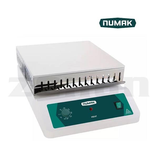Plancha Calefactora. Placa de aluminio. 300 x 300 mm, Marca Numak. Modelo HA3030