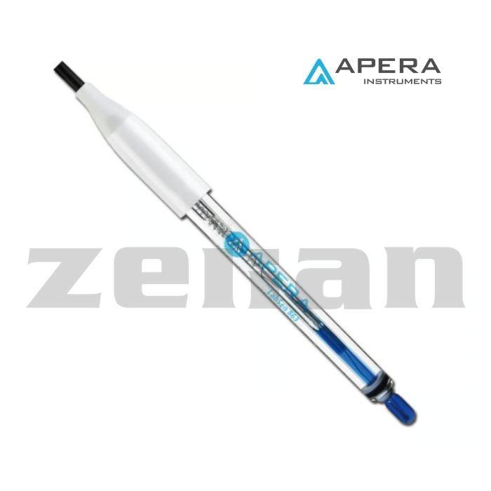 Electrodo de pH/temperatura para soluciones cáusticas y de alta temperatura. Marca Apera, modelo LabSen 863